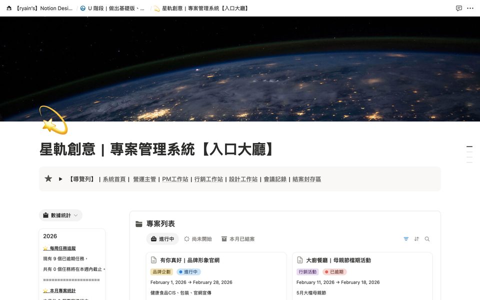 星軌創意｜Ryain